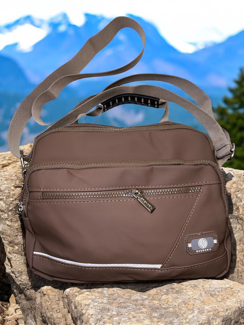 Grenobil UrbanTech Multi-Zip Crossbody Bag C00265