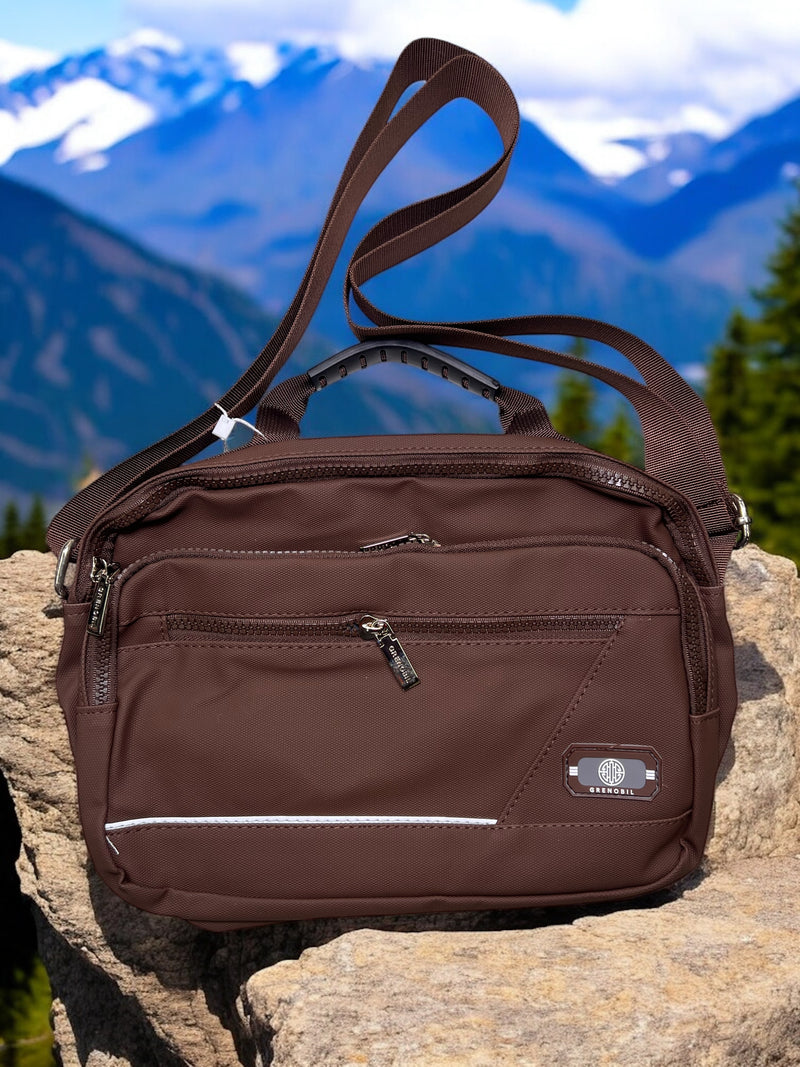 Grenobil UrbanTech Multi-Zip Crossbody Bag C00265