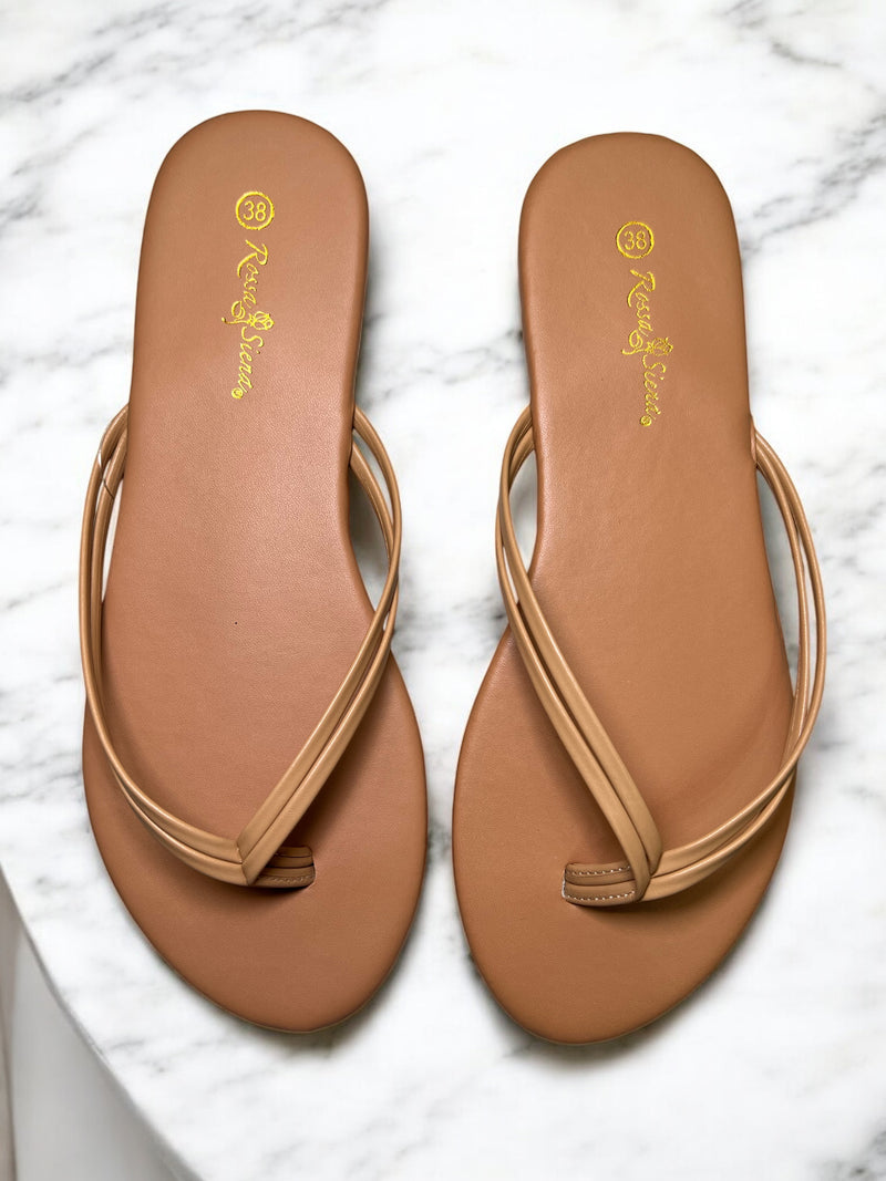 Rosa Siena – Minimalist Toe-Loop Sandals Mandy-V77