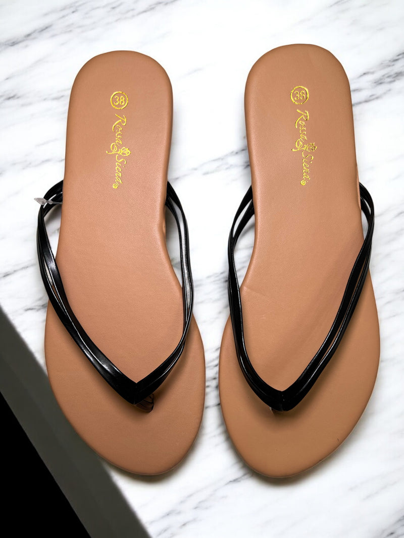 Rosa Siena – Minimalist Toe-Loop Sandals Mandy-V77