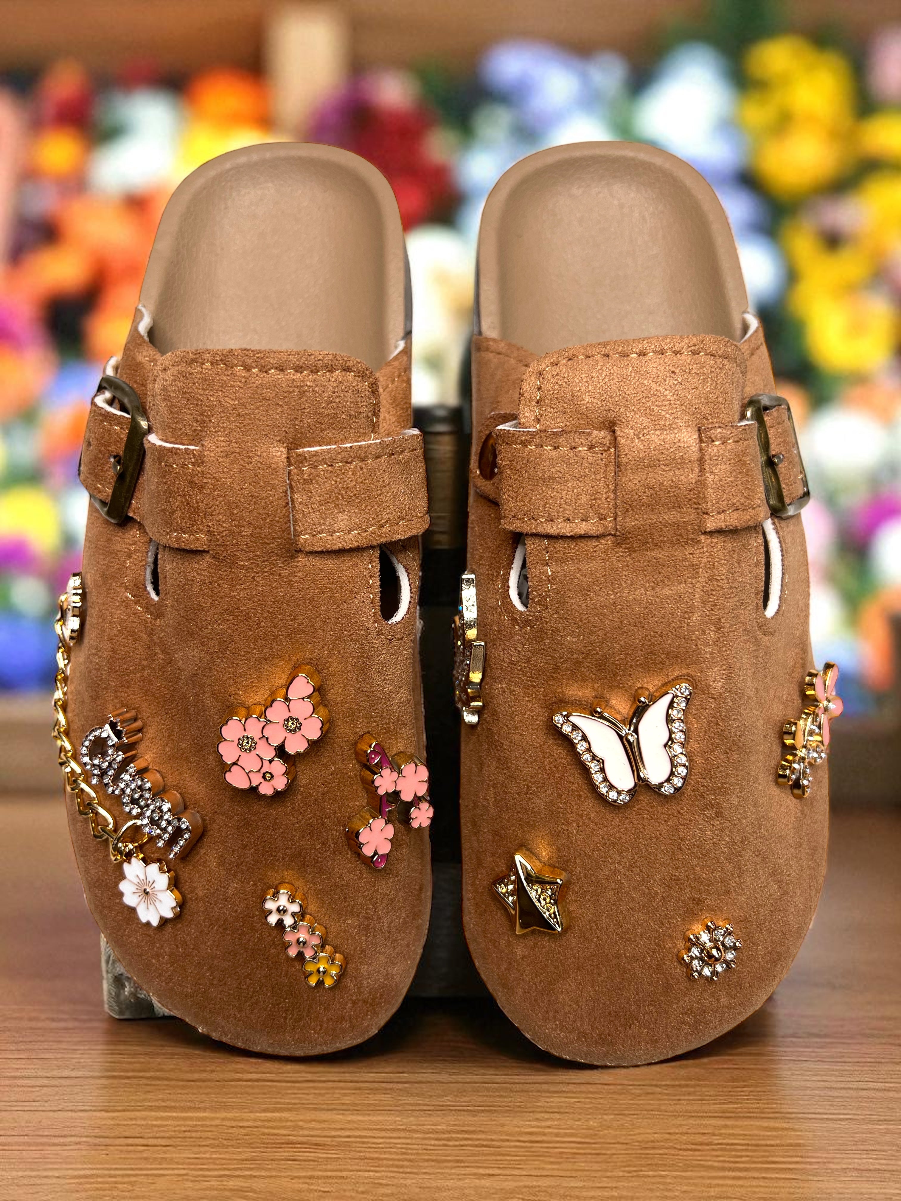 Embellished Queen Mule Clogs A069 — Infinite Styles
