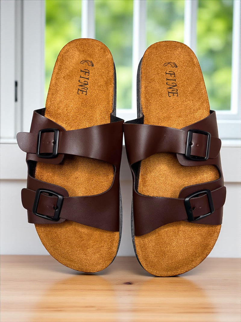 Fine Dual-Strap Comfort Sandals AM-073