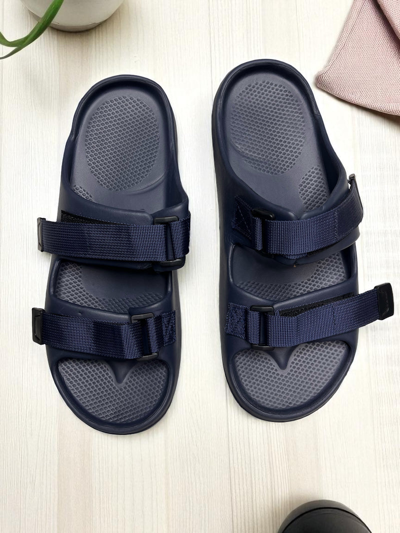 Dual-Strap Buckle Sandals AM-074