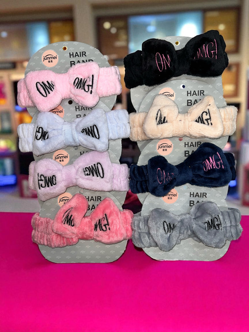 OMG Spa Bow Headband 1155-1