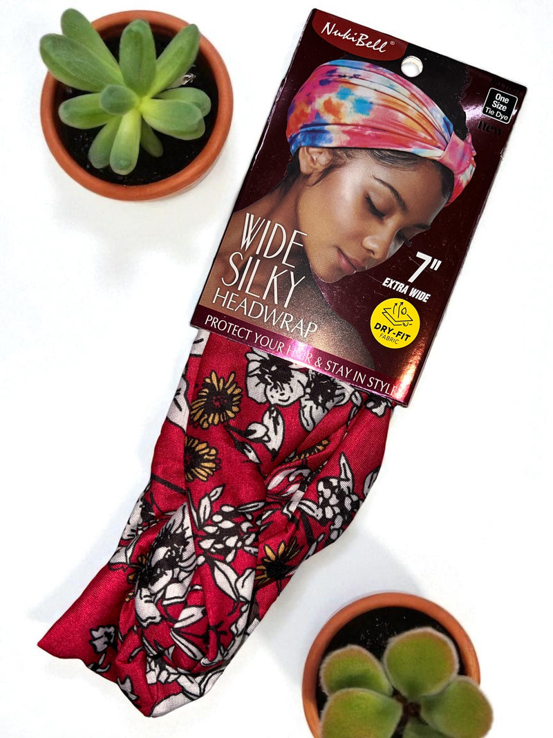 NukiBell Luxe Island Print Headwrap NK1007