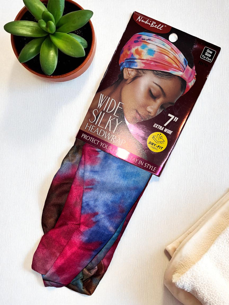 NukiBell Luxe Island Print Headwrap NK1007