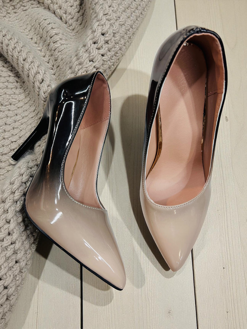 LustreLine Patent Pointed Toe Heels W6