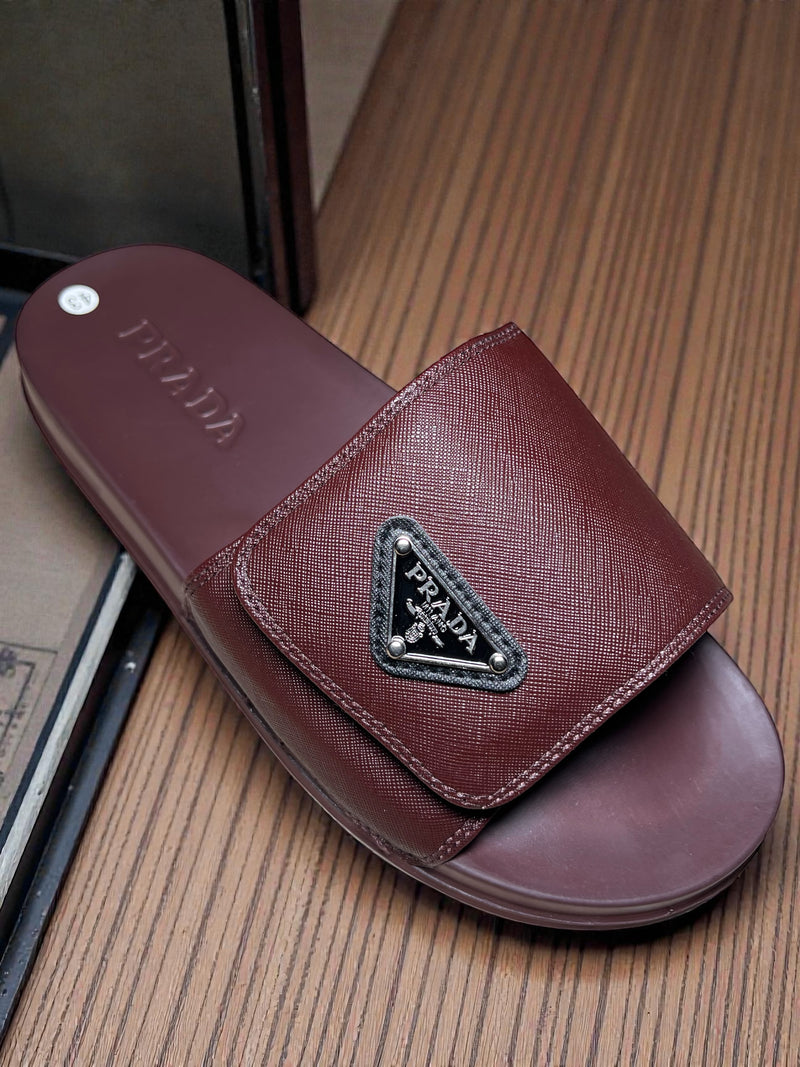 LuxeCraft Premium Designer Slide Sandals PRD-12