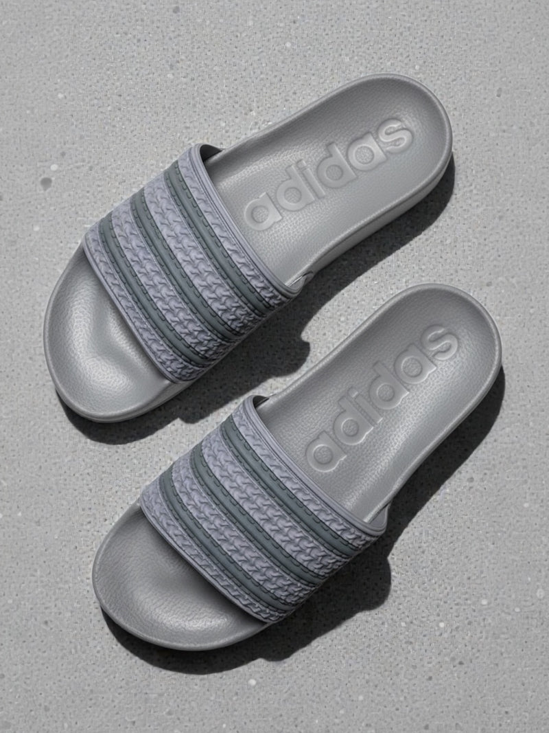 StrideSport Classic 3-Stripe Slide Sandals AD-7