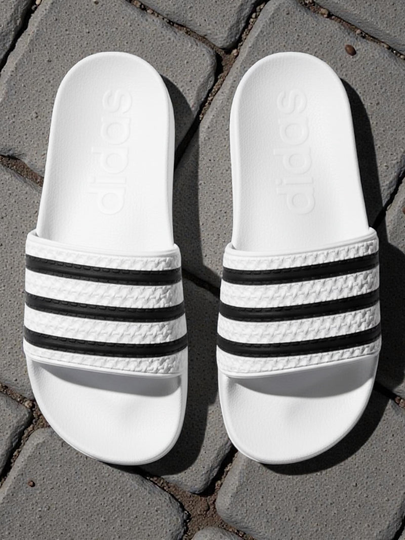 StrideSport Classic 3-Stripe Slide Sandals AD-7