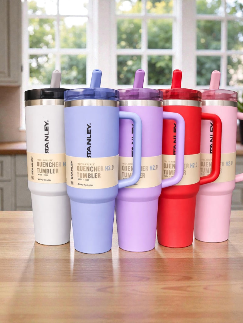 Stanley Quencher H2.0 40oz Solid Pastel Tumbler with Handle 1018-4