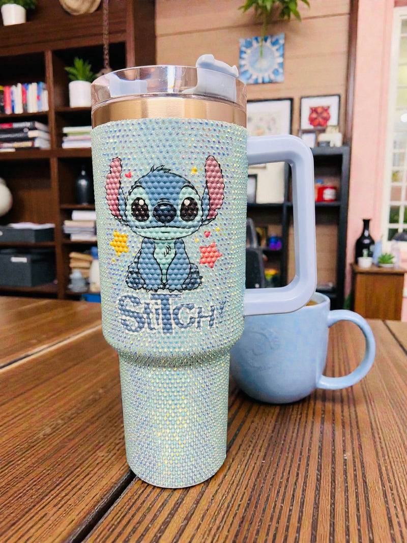 Stitch Bling 40oz Insulated Tumbler 1016-13