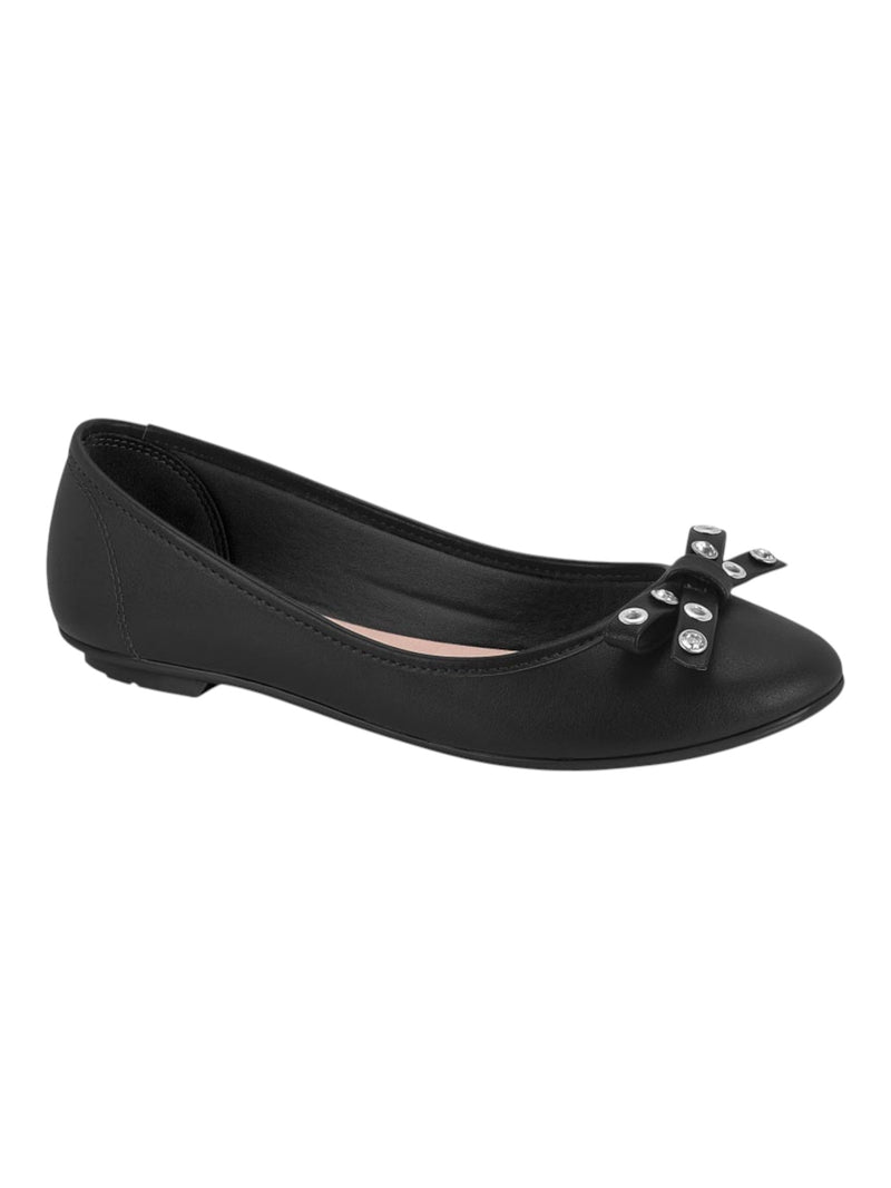 Moleca Crystal Bow Ballerina Flats 5027.1486
