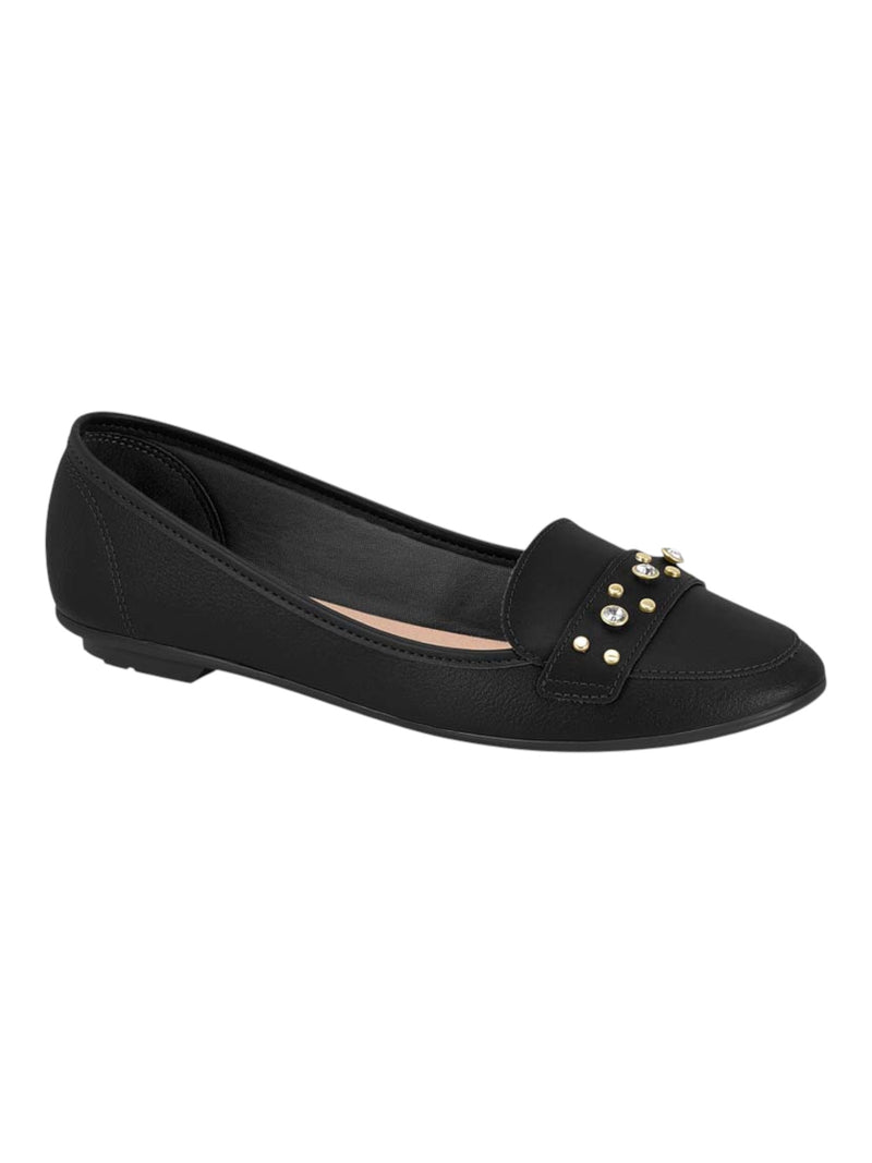 Moleca Crystal Loafer Ballerina Flats 5027.1497