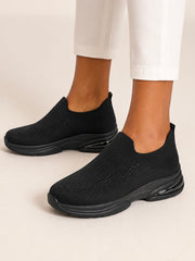Soft Steps A3-3 Black slip-on sneakers