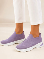 Soft Steps A3-3 Purple slip-on sneakers