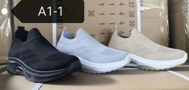 Soft Steps AeroKnit Sock-Fit Comfort Sneakers A1-1