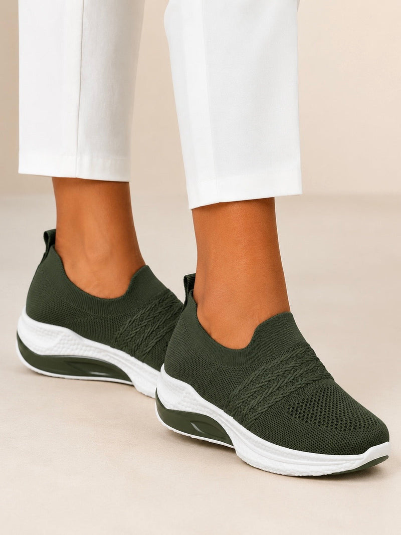 Soft Steps WeaveLift A6-1 Army Green sneakers
