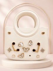 CharmPop Mini Tote Bag A-067 - Beige