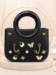 CharmPop Mini Tote Bag A-067 - Black