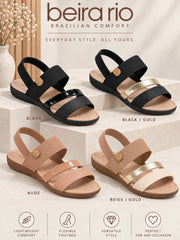 Modare Stretch Fit Comfort Triple Band Sandal 7125.233 in four colours